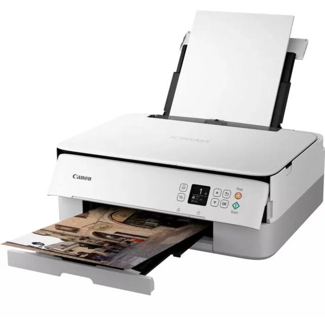 Canon PIXMA TS5351i - All-In-One Inkjetprinter - Wit Zwart