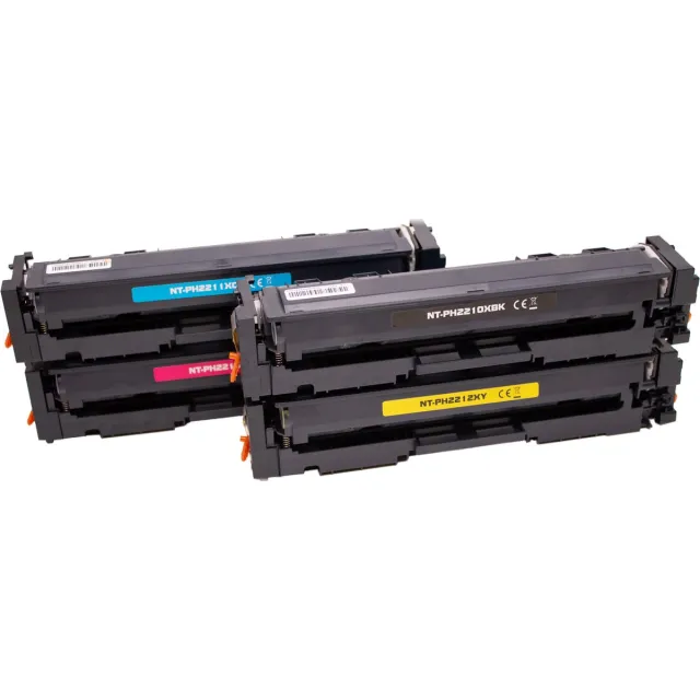 Colori Set 4x Colori huismerk toner geschikt voor HP 415X (MET CHIP) voor HP Color Laserjet Pro M454 Series M454dn M454dw MFP M479 M479dw M479fdn M479fdw M479fnw Zwart