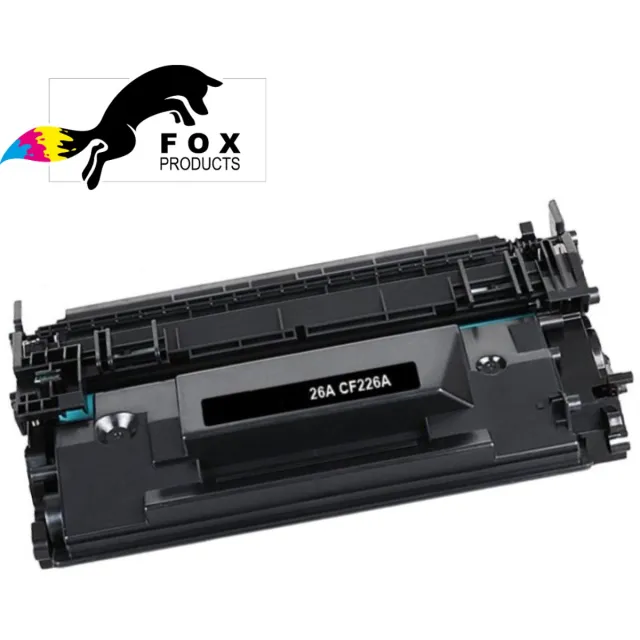 FoxProducts Toner Zwart Geschikt voor HP 26A / CF-226A / CF226 | Geschikt voor HP Laserjet Pro M402, M402d, M402dn, M402dne, M402dw, M402n, MFP M426, M426dn, M426dw, M426fdn, M426fdw, M426fw, M426n