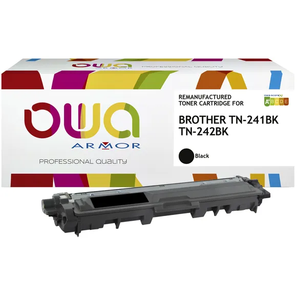 OWA Toner OWA alternatief tbv Brother TN-241BK zwart