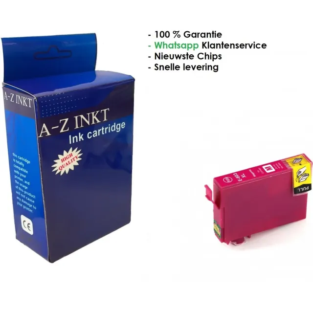 AtotZinkt inkt cartridge voor Epson 603 XL M Magenta 1 x Rode cartridge voor Epson Expression Home XP-2105 XP-3100 XP-3105 XP-4100 XP-4105 Workforce WF-2830DWF WF-2835DWF