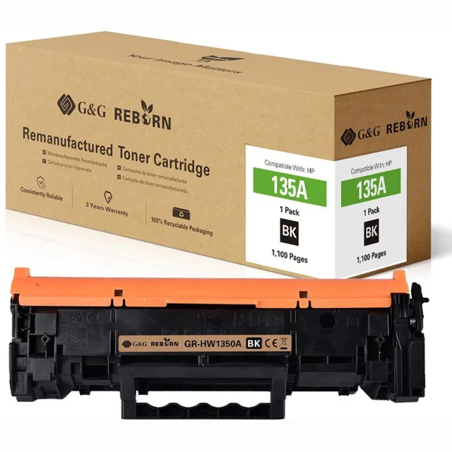 G&G 21255 tonercartridge 1 stuk(s) Compatibel Zwart