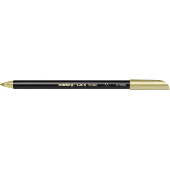 Edding Fineliner edding 1200 053 fijn metallic goud