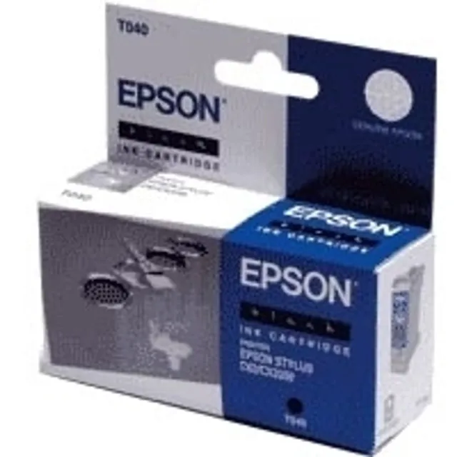 Epson T040 - Inktcartridge Zwart