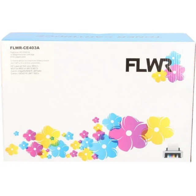 FLWR Toner / 507A / Magenta - Geschikt voor HP