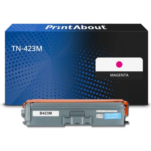 PrintAbout Huismerk Brother TN-423M Toner Magenta Hoge capaciteit