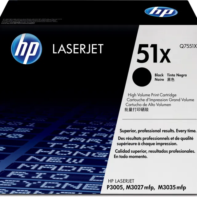 HP 51X - Tonercartridge / Zwart / Hoge Capaciteit