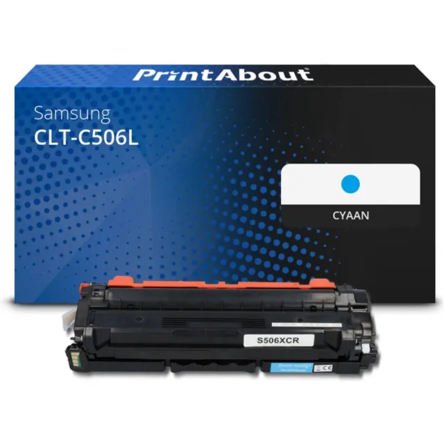 PrintAbout CLT-C506L toner cyaan