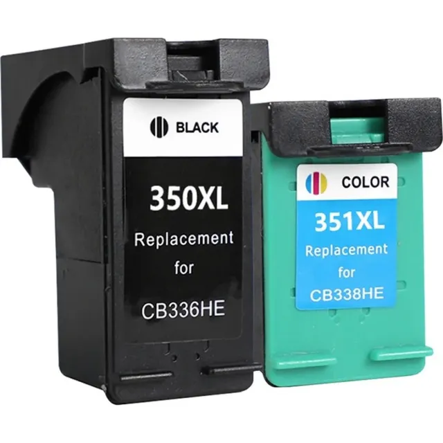 Inktkenners Inktcartridges Geschikt voor HP 350XL / HP 351XL | Zwart en kleur Geschikt voor HP Deskjet D4260, D4360, Officejet J5780, J6410, Photosmart C5180, C4280 en C4580 - multipack - Inktpatronen - inkt