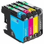 Brother Huismerk Brother LC-223 Inktcartridges Multipack (zwart + 3 kleuren)