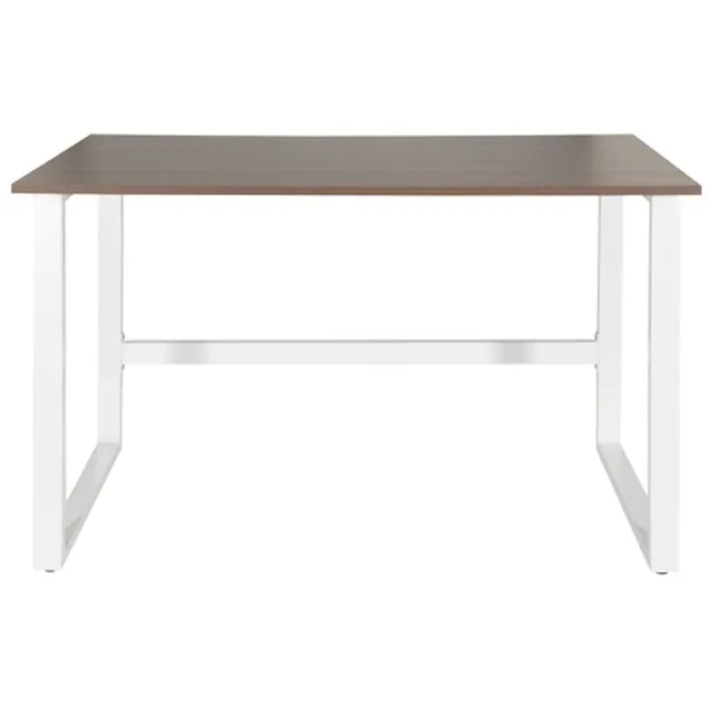 Bureau WORKSPACE LIGHT I Walnoot / Wit hjh OFFICE