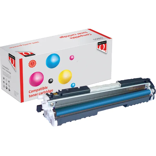Quantore Tonercartridge Quantore alternatief tbv HP CF351A 130A blauw