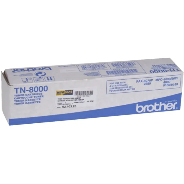 Brother TN-8000 Tonercartridge - Zwart