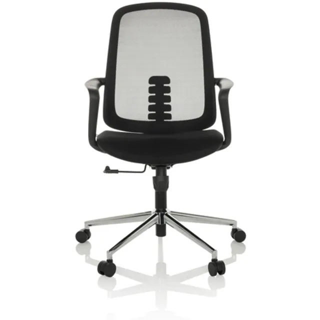 hjh office Bureaustoel / Draaistoel SEDIOLO B Zitting Stof / Rug mesh zwart hjh OFFICE