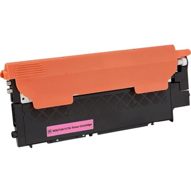 Inktkeuze 117A | W2073A Magenta - Huismerk laser toner cartridge compatible met HP COLOR LASER 150A / COLOR LASER 150NW / COLOR LASER MFP 178NW / COLOR LASER MFP 179FNW / HP COLOR LASER MFP 179FNW / HP COLOR LASER MFP 178NW / HP COLOR LASER 150A / 150W
