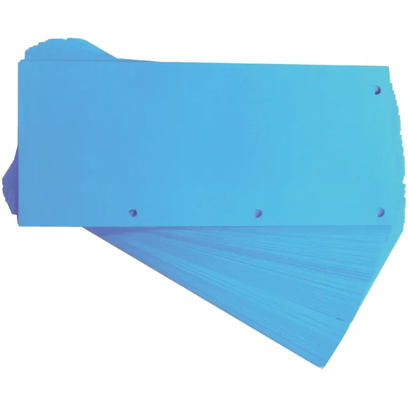 Scheidingsstrook Oxford Duo 240x105mm blauw 60 stuks