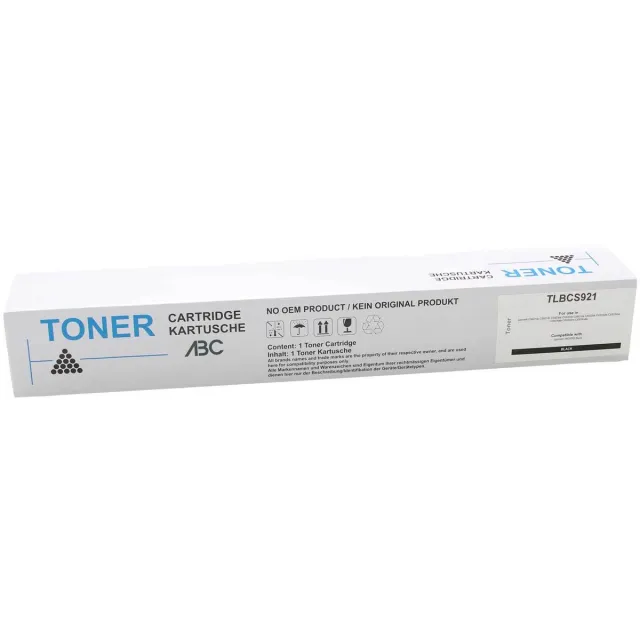 ABC huismerk toner geschikt voor Lexmark 76C00K0 zwart CS921de CS921dh CS923de CX920de CX921de CX922de CX923dt