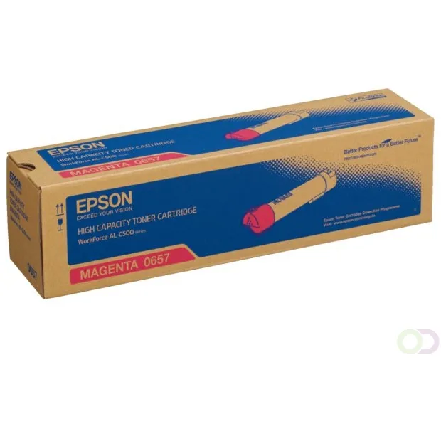 Epson High Capacity Toner Cartridge Magenta 13.7K (C13S050657)