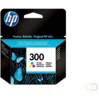 HP 300 originele drie-kleuren inktcartridge (CC643EE)