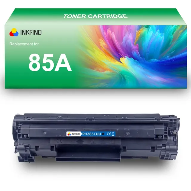 INKFIND 85A toner cartridge compatibel met HP 85A CE285A - 1-pack Zwart Zwart x 1