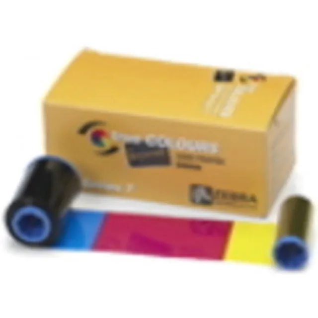 Zebra 800350-563EM printerlint 200 pagina's Zwart, Cyaan, Magenta, Geel