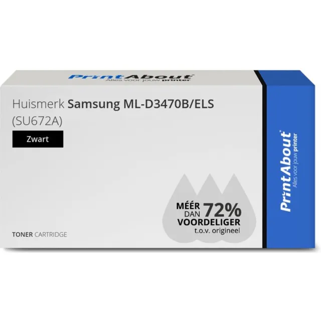 PrintAbout Alternatief voor de Samsung ML-D3470B/ELS / zwart