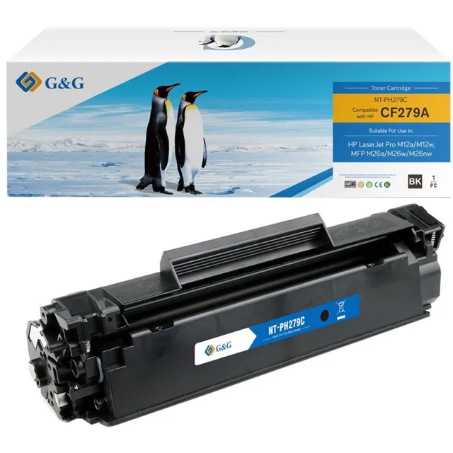 G&G 15302 tonercartridge 1 stuk(s) Compatibel Zwart