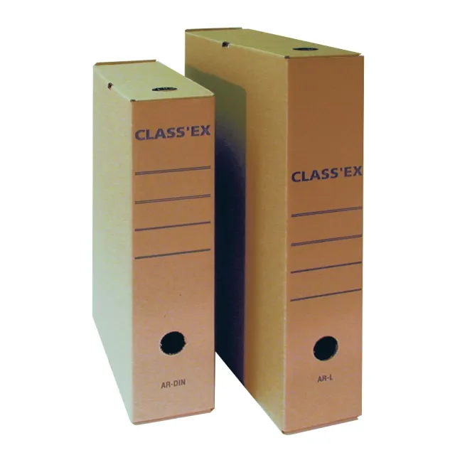 Classex Class'ex archiefdoos, voor ft folio, binnenformaat: 36,5 x 25,1 cm bruin