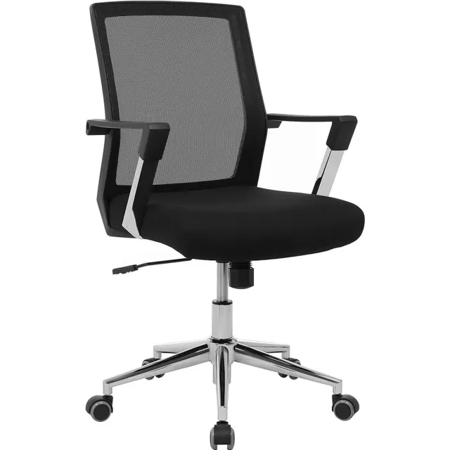 Thuys Office Chair Ergonomic – Office Chair Folding Armrest Zwart