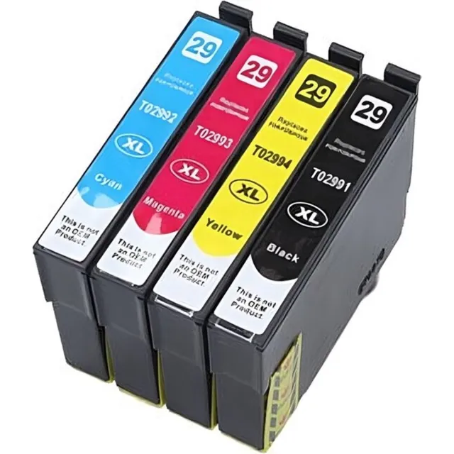 Inktkeuze 29XL Multipack Huismerk Inkt Cartridge | Compatible met Epson 29XL Multipack T2996 | Geschikt voor Epson Expression Home XP-235 / XP-245 / XP-247 / XP-255 / XP-257 / XP-332 / XP-335 / XP-342 / XP-345 / XP-350 / XP-352 / XP-355 / XP-432 / XP-435 Zwart, Geel, Magenta, Cyaan, Zwart