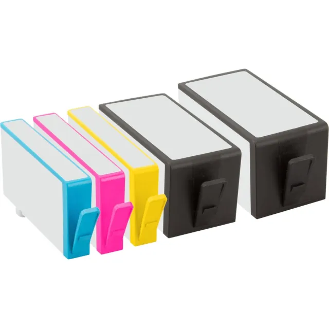 InktDL Huismerk geschikt voor HP 920XL inktcartridges - Multipack + Extra Zwart - Geschikt voor Officejet 6000 - 6500A - 7500A Multipack 5 Cartridges