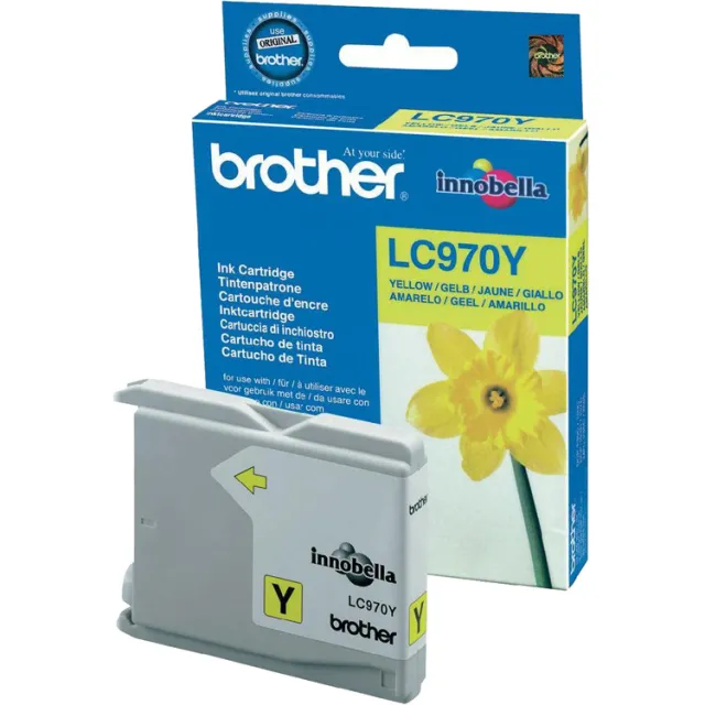 Brother Inkt - LC-970Y Geel