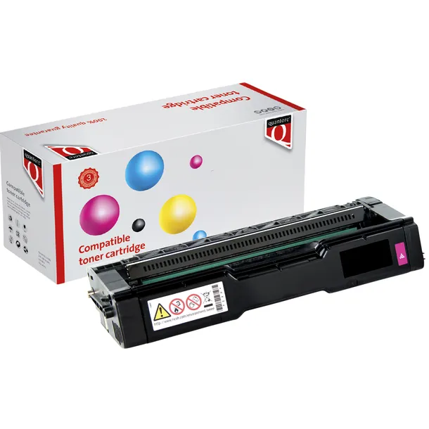Toner Quantore alternatief tbv Ricoh 407545 rood