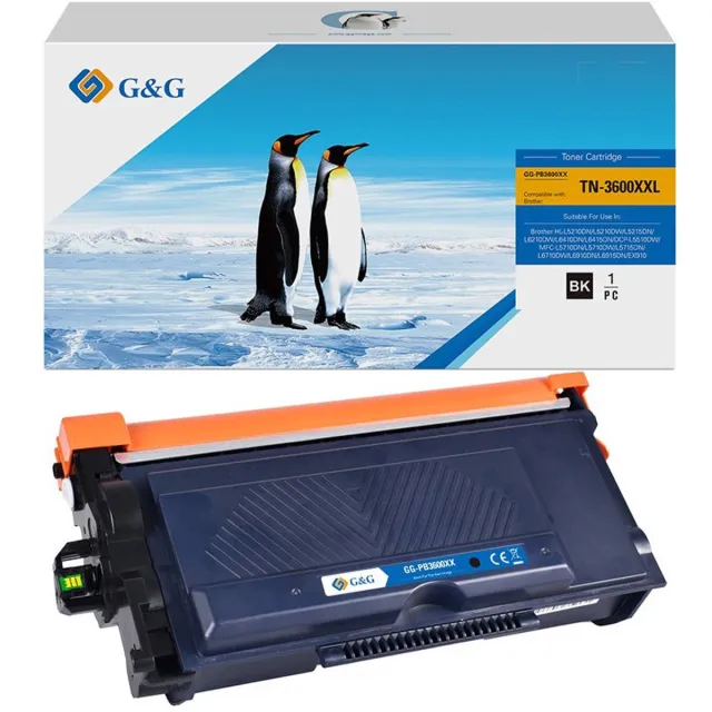 G&G 21205 tonercartridge 1 stuk(s) Compatibel Zwart