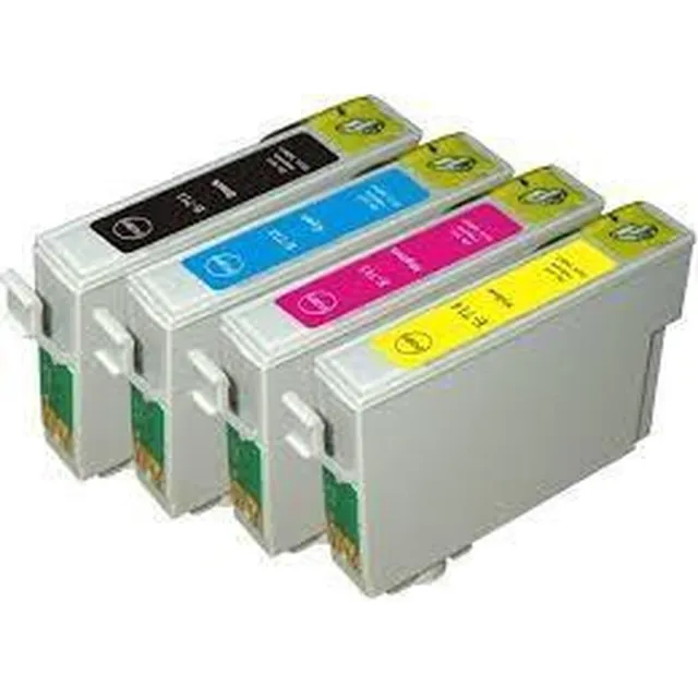 2B-Inkt Epson T1295 Compatible Inktcartridges - 5 Pack - 2x Zwart, Cyaan, Magenta, Geel