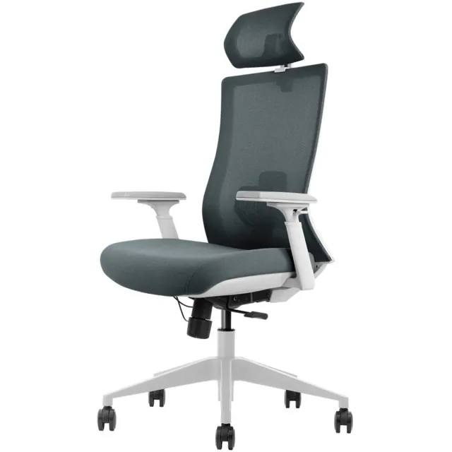 Game Hero Office Hero® Trader X2 Ergonomische Bureaustoel - Bureaustoelen voor Volwassenen - 3D Armleuningen - Gemonteerd Geleverd - Grijs
