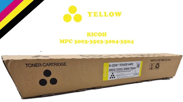 Ricoh Toner Ricoh MP C3003 / 3503 / 3004 / 3504 Yellow – Compatible