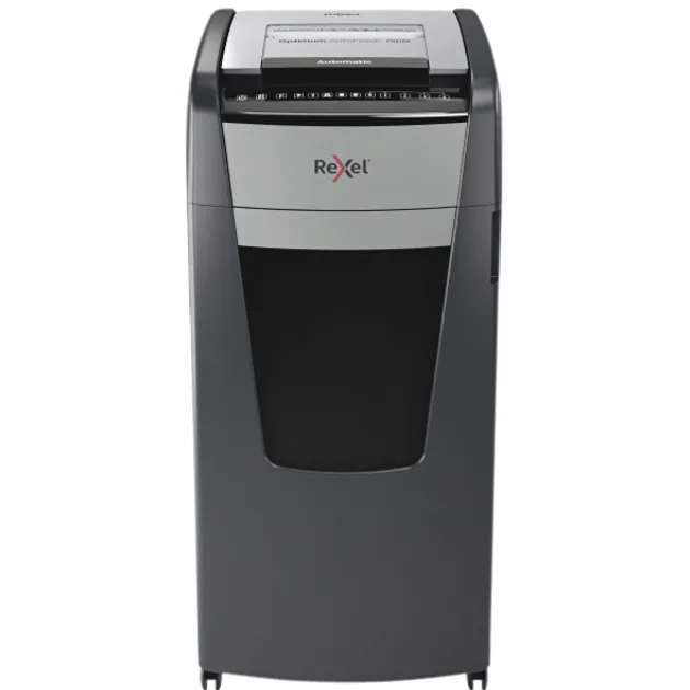 Rexel Papiervernietiger Rexel Optimum Auto+ 750M P5 snippers 2x15mm zwart