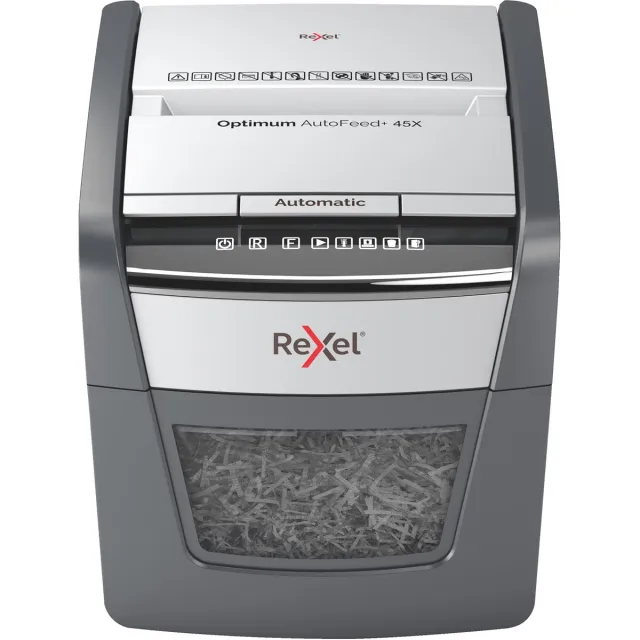 Rexel Optimum Auto+ 45X papiervernietiger zwart