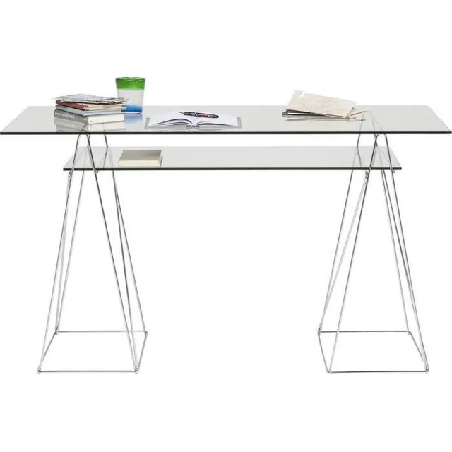 Bureau Polar 130x65cm chroom Kare Design