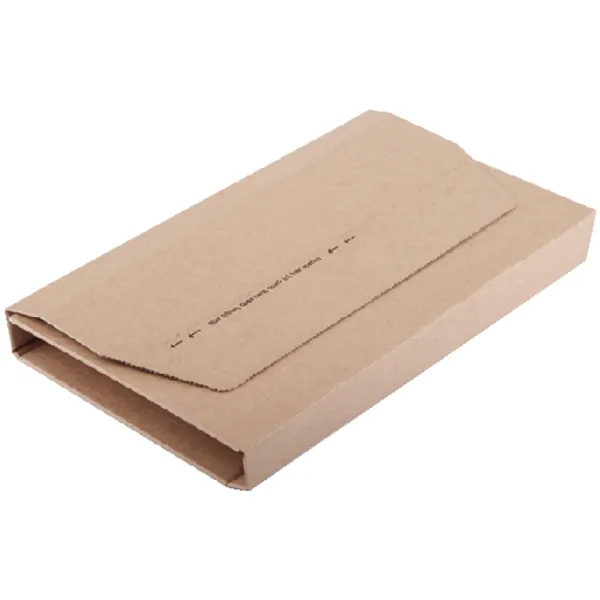 Cleverpack Wikkelverpakking CleverPack A4 zelfklevend bruin pak à 10 stuks