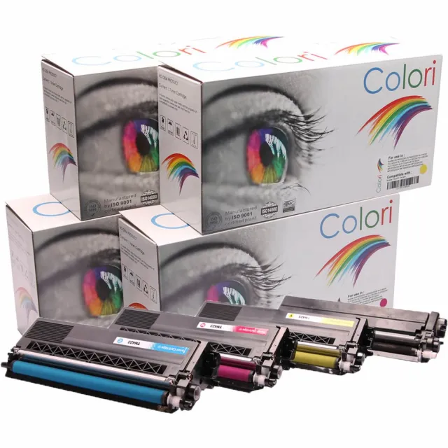 Colori huismerk set 4x toner geschikt voor Brother TN423 TN423BK TN423C TN423M TN423Y voor DCP-L8410CDN HL-L8260CDW HL-L8360CDW MFC-L8690CDW MFC-L8900CDW Set 4 kleuren