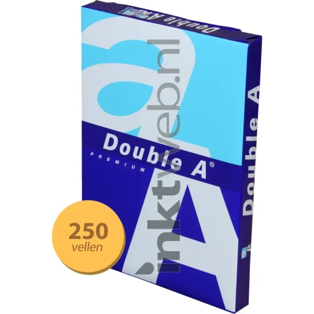 Double A Premium A4 Papier 250 vellen 1 pak (80 grams) wit (Origineel)