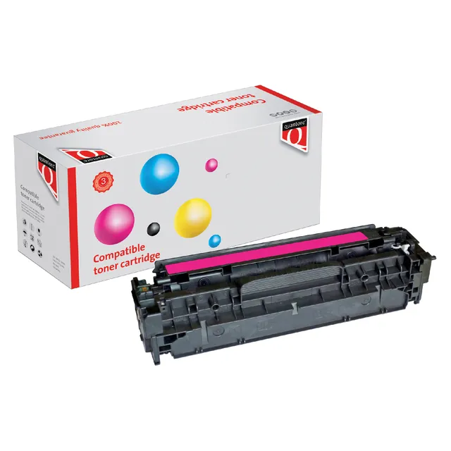 Quantore Tonercartridge Quantore alternatief tbv HP CF383A 312A rood Magenta/Roze
