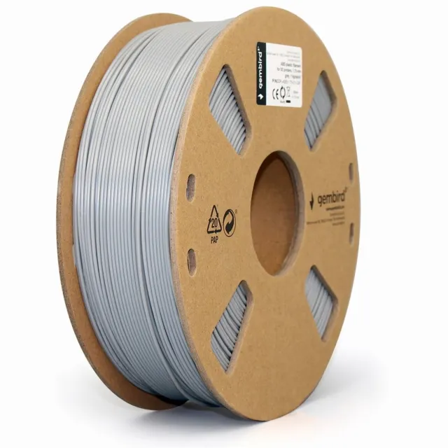 Gembird Gembird3 3DP-ABS1.75-01-GR - Filament ABS, 1.75 mm, grijs