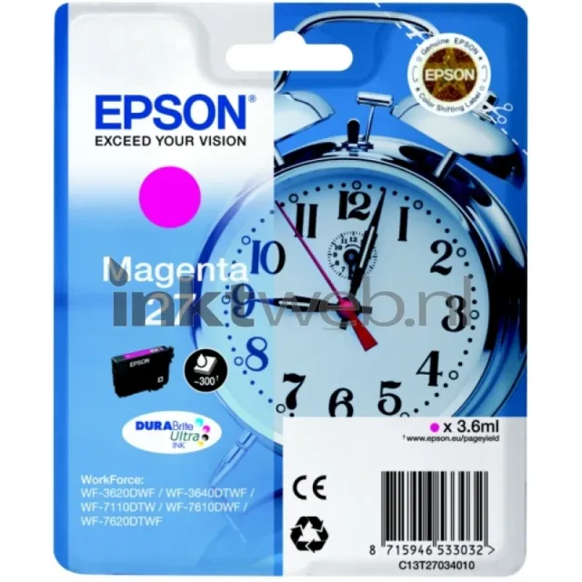 Epson 27 magenta (Origineel)