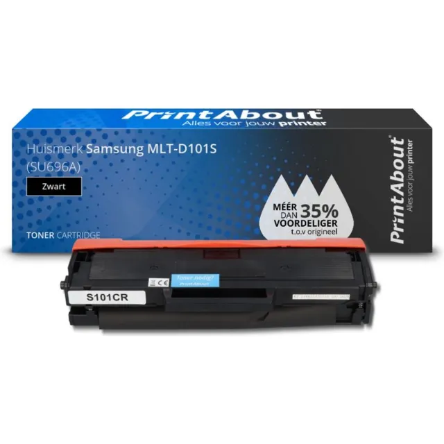 PrintAbout MLT-D101S toner zwart compatible voor Samsung