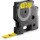 Dymo Huismerk DYMO D1 45018/S0720580 Labeltape 12mm Zwart op Geel