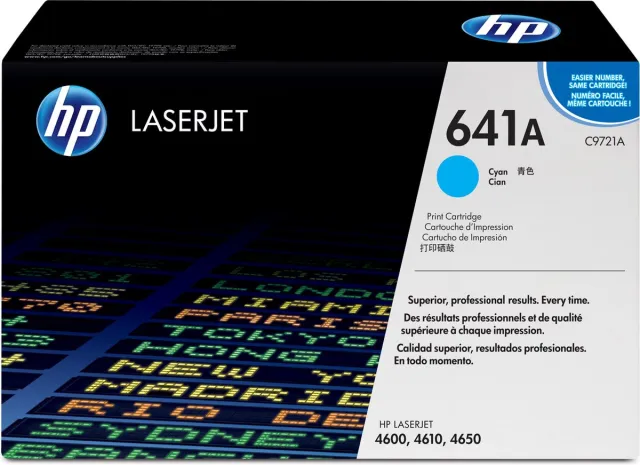 HP C9721A - 641A - Toner cyaan