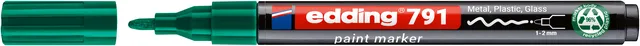 Edding Paintmarker edding 791 PCR op alcoholbasis 1-2mm groen